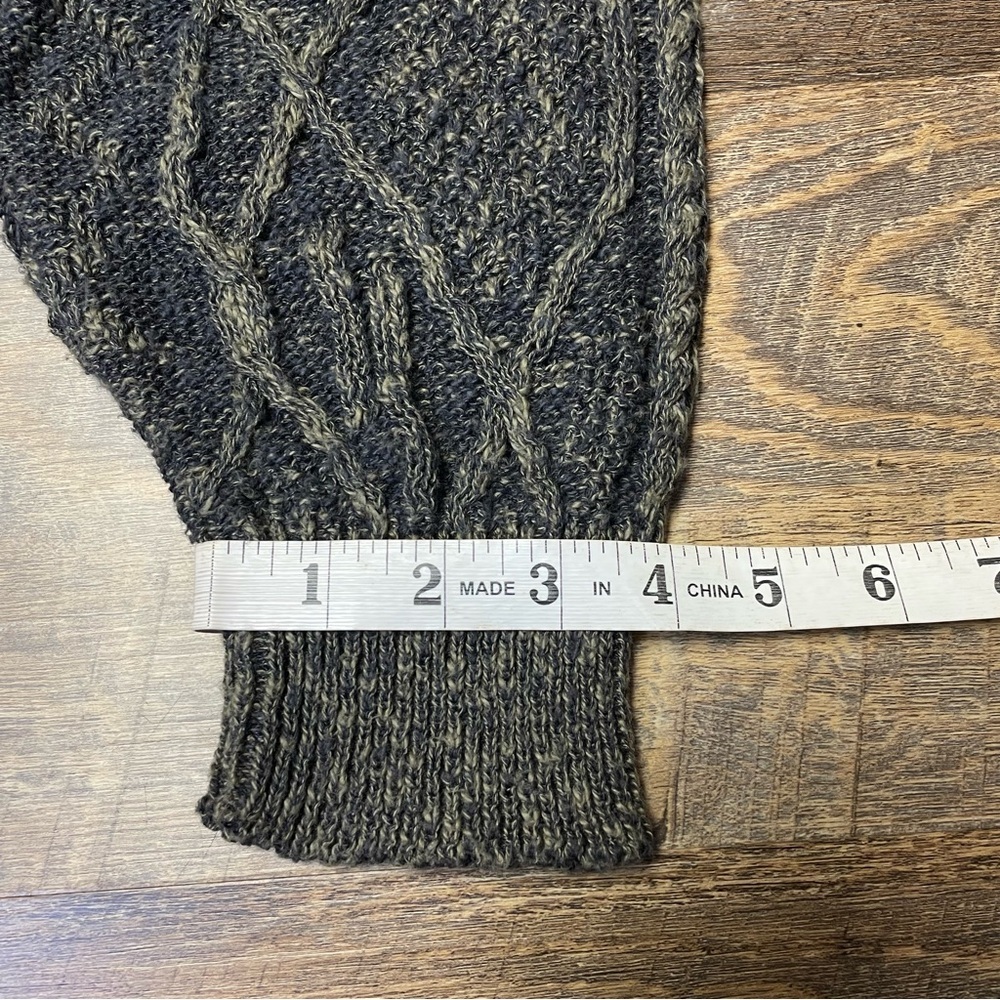 VTG Naturals By COOGI Australia Earth Tone 3D Knit Sweater Linen Cotton Cardigan - Picture 12 of 13